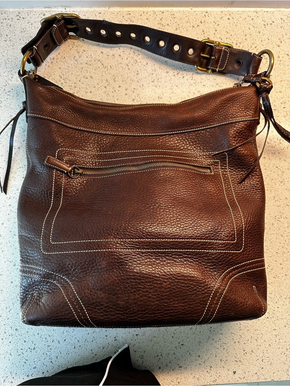 Coach Brown Chelsea with lace up - Picture 6 of 12
